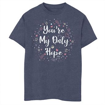 Boys 6-20 Star Wars You're My Only Hope Doodle Graphic Tee