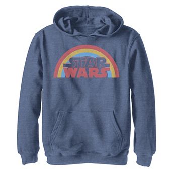Boys 8-20 Star Wars Rainbow Title Logo Graphic Hoodie