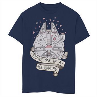 Boys 6-20 Star Wars Millennium Falcon One In A Millennium Graphic Tee