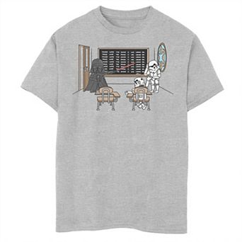 Boys 6-20 Star Wars Darth Vader Those Were The Droids Classroom Doodle Graphic Tee