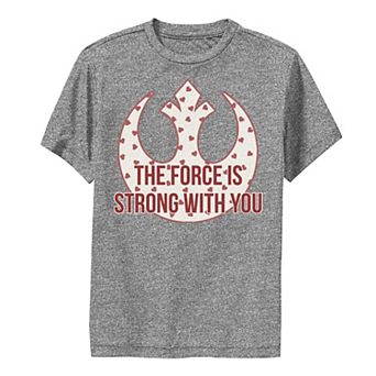 Boys 8-20 Star Wars Heart Performance Graphic Tee Performance Graphic Tee