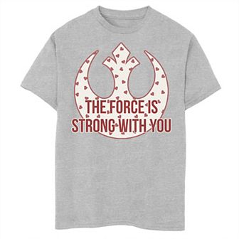 Boys 8-20 Star Wars Strong Heart Force Fleece Pullover Graphic Hoodie