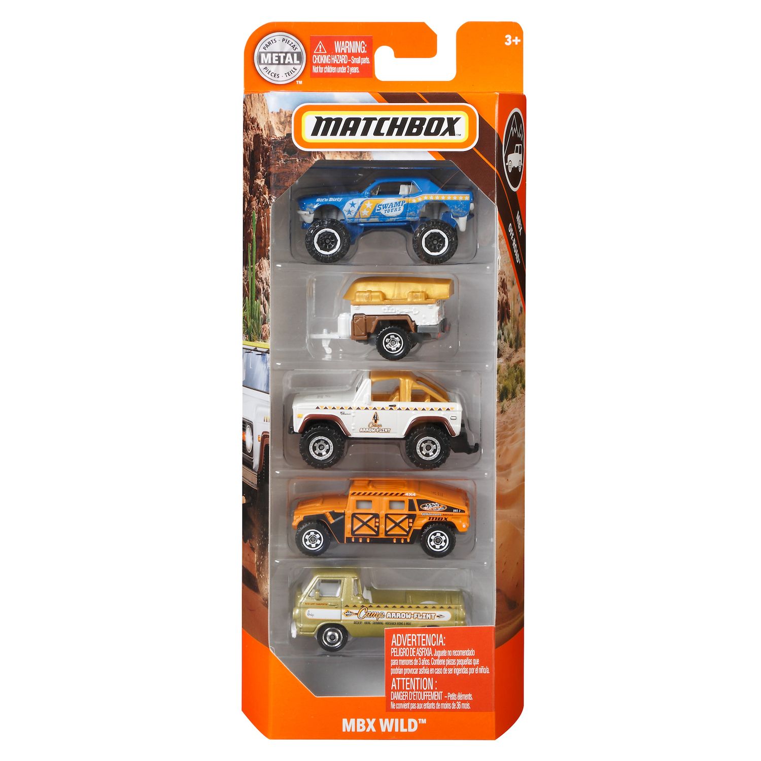 matchbox off road 5 pack