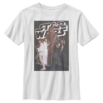 Boys 8-20 Star Wars Vintage Group Poster Graphic Tee