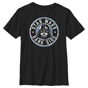 Boys 6-20 Star Wars Tropical Vader Face Graphic Tee
