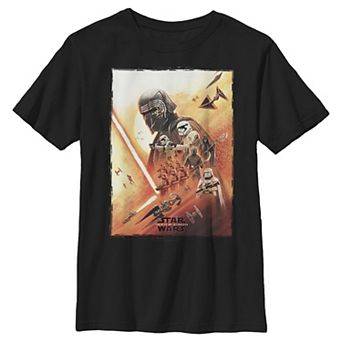 Boys 6-20 Star Wars The Rise of Skywalker Kylo Poster Graphic Tee