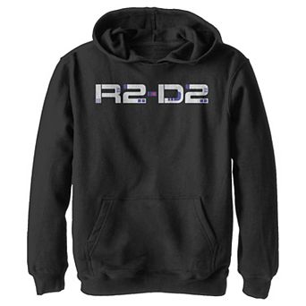 Boys 8-20 Star Wars The Rise of Skywalker R2-D2 Text Pullover Graphic Hoodie
