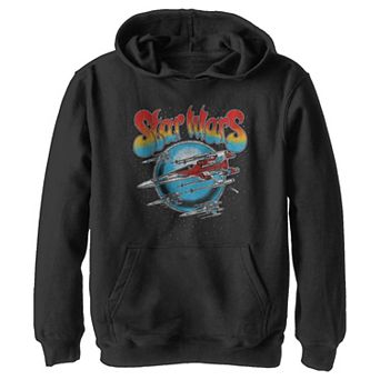 Boys 8-20 Star Wars The Rise of Skywalker Groovy Flight Pullover Graphic Hoodie