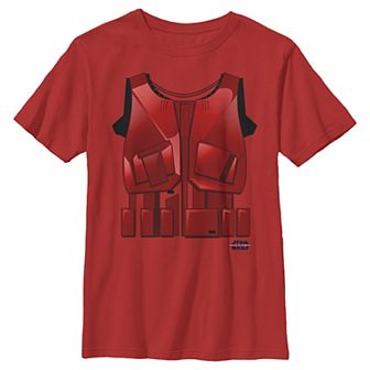 Boys 8-20 Star Wars The Rise Of Skywalker Halloween Red Sith Costume Graphic Tee