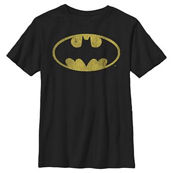 Boys 8-20 DC Comics Batman Distressed Classic Logo Graphic Tee