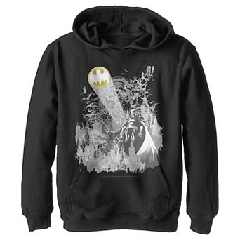 Boys 8-20 Batman Bat City Fleece Pullover Graphic Hoodie