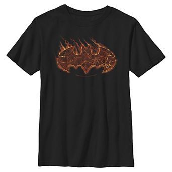 Boys 8-20 DC Comics Batman Torched Logo Graphic Tee