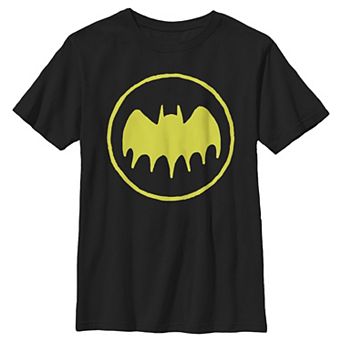 Boys 8-20 DC Comics Batman Hand Drawn Logo Graphic Tee