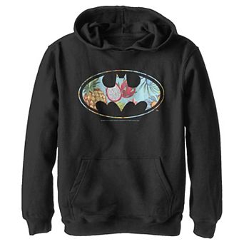 Boys 8-20 DC Comics Batman Dragon Fruit Logo Pullover Graphic Hoodie