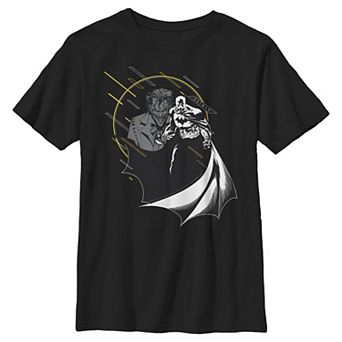 Boys 8-20 DC Comics Batman And Joker Circle Portrait Graphic Tee