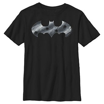 Boys 8-20 DC Comics Batman Steel Logo Graphic Tee