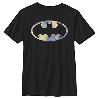 Boys 8-20 DC Comics Batman Starry Night Logo Graphic Tee