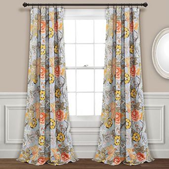Lush Decor Sydney Room Darkening Window Curtain Set