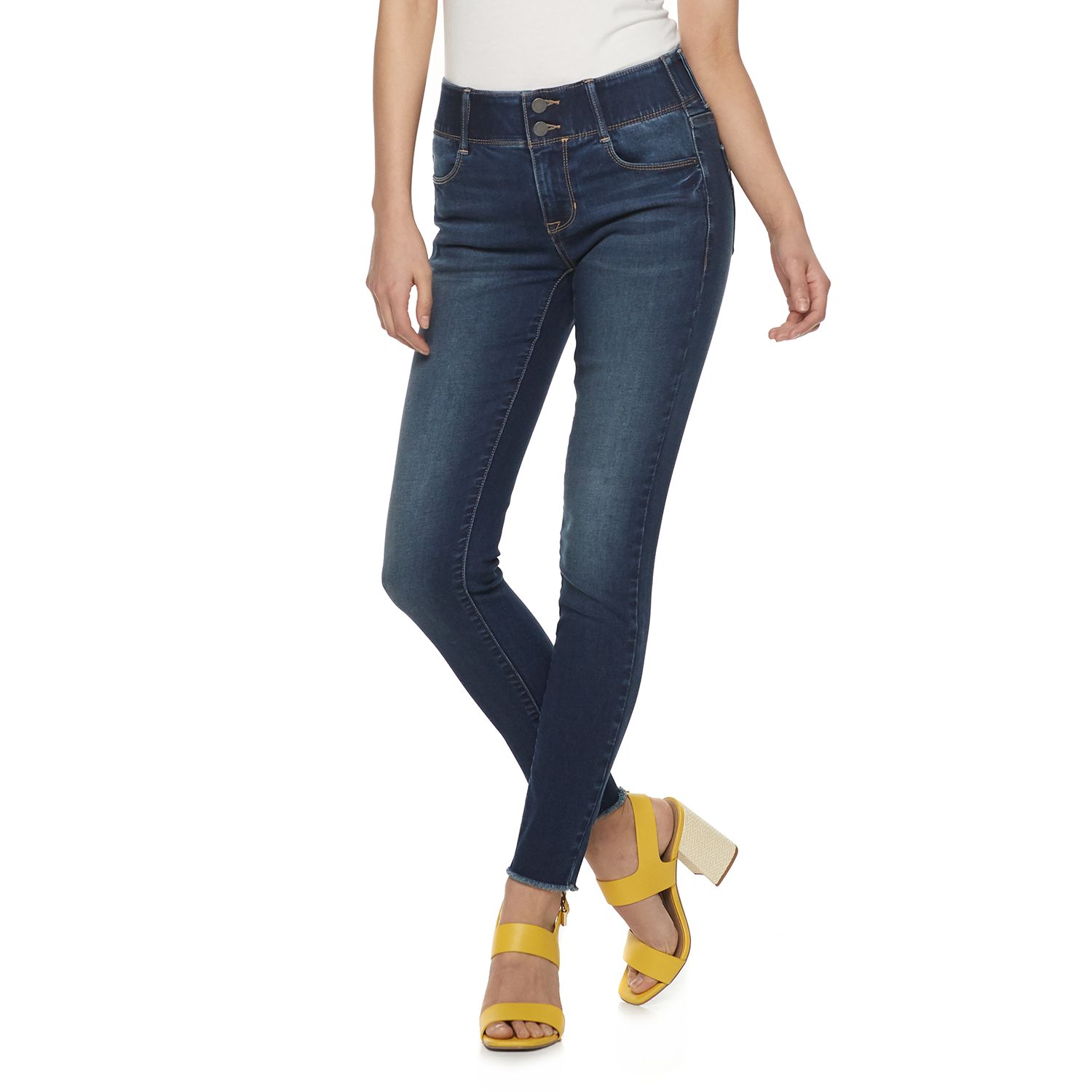 kohls tummy control jeans