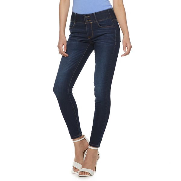 Petite Apt. 9® Tummy Control Midrise Skinny Jeans