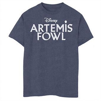 Disney's Artemis Fowl Boys 8-20 Simple Title Logo Graphic Tee