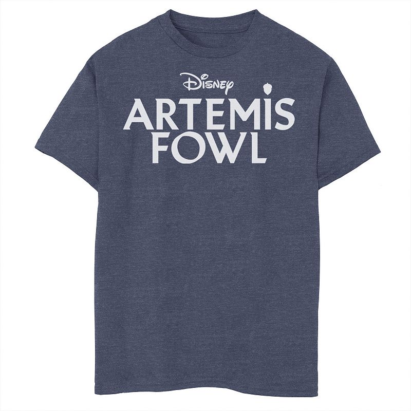 Disneys Artemis Fowl Boys 8-20 Simple Title Logo Graphic Tee, Boys, Size: