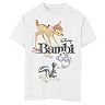 Disney's Bambi Boys 8-20 Classic Group Shot Title Logo Graphic Tee