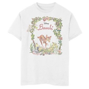 Disney's Bambi Boys 8-20 Floral Portrait Graphic Tee