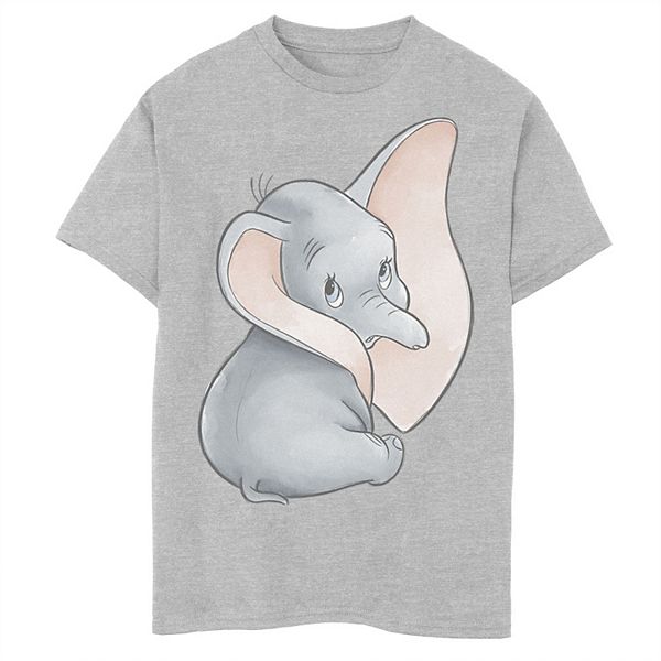 Disney's Dumbo Boys 8-20 Classic Big Ears Cute Portrait Graphic Tee