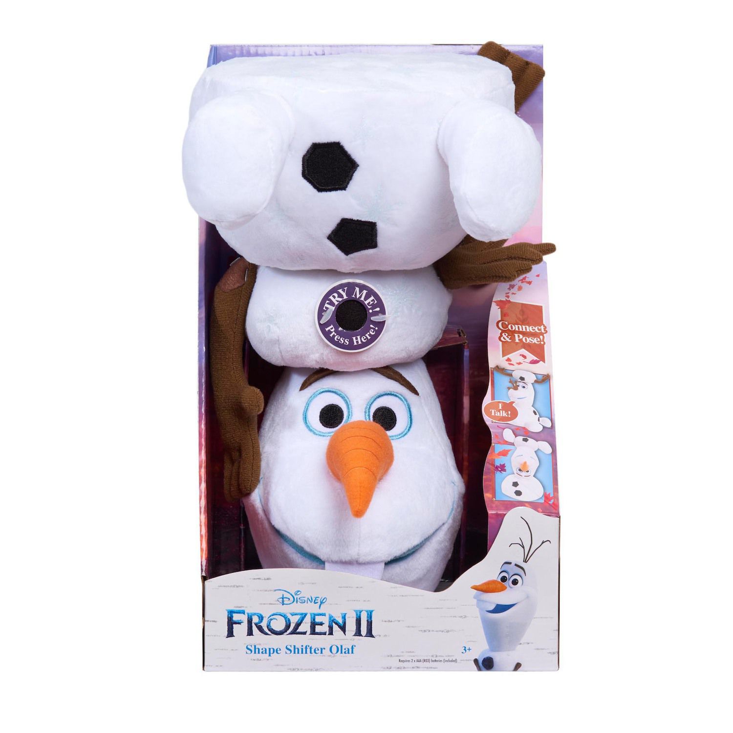 disney frozen 2 shape shifter olaf plush