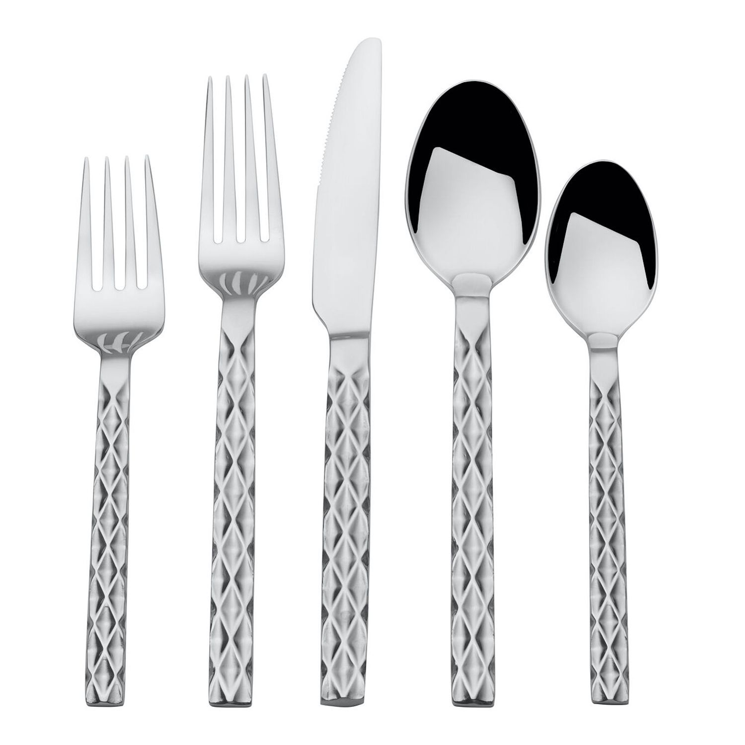 Towle Living Flamingo Flatware Set 20-Piece Stainless Steel