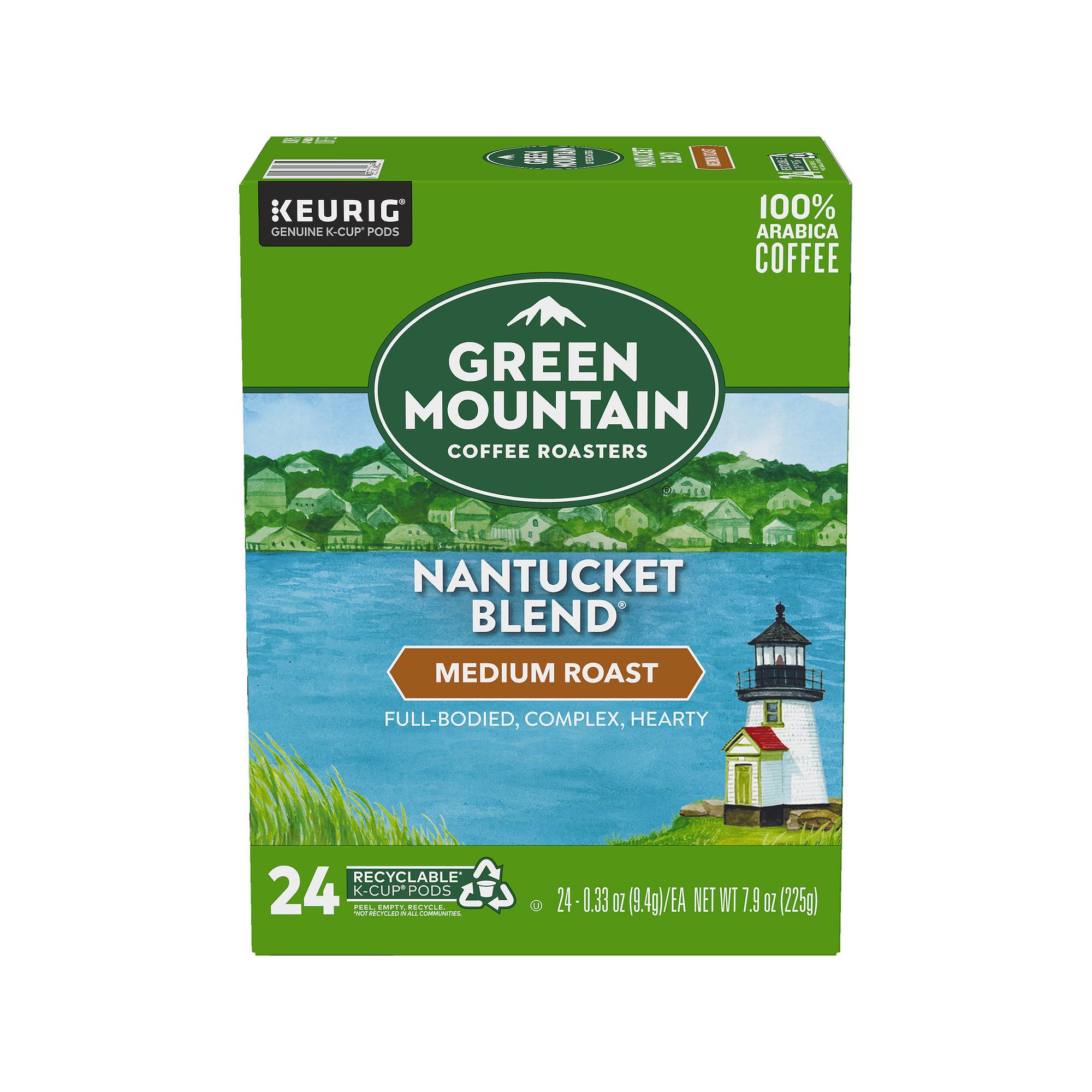 Green Mountain Coffee Nantucket Blend, Medium Roast Keurig® K-Cup® Pods, 