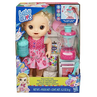 Baby Alive Magical Mixer Baby Doll Strawberry Shake