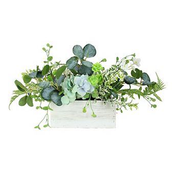 Artificial Spring Floral Foliage Arrangement Table Decor