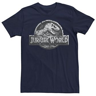 Men's Jurassic World Two Return Stone Logo Tee