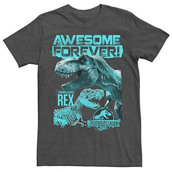 Men's Jurassic World Two T-Rex Awesome Forever Tee