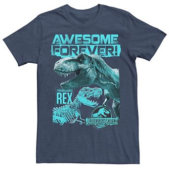 Men's Jurassic World Two T-Rex Awesome Forever Tee