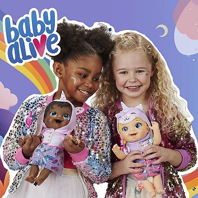 Baby Alive Tinycorns Doll, Dark Brown Hair