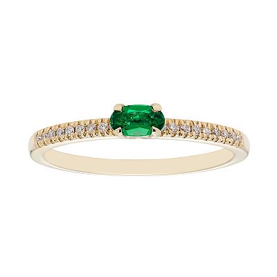 the bay emerald rings