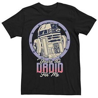 Men's Star Wars R2-D2 Droid For Me Valentine's Tee