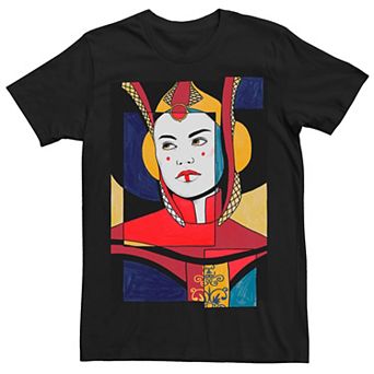 Men's Star Wars Padme Artsy Sketch Poster Tee