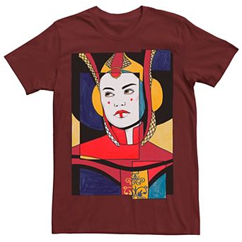 Men's Star Wars Padme Artsy Sketch Poster Tee