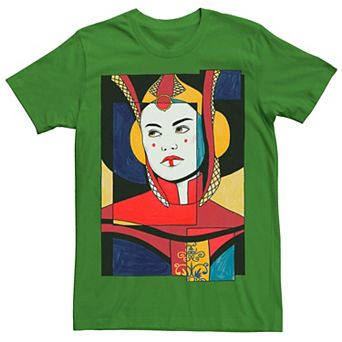 Men's Star Wars Padme Artsy Sketch Poster Tee