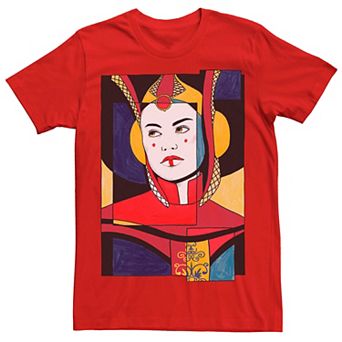 Men's Star Wars Padme Artsy Sketch Poster Tee