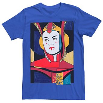Men's Star Wars Padme Artsy Sketch Poster Tee