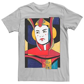 Men's Star Wars Padme Artsy Sketch Poster Tee