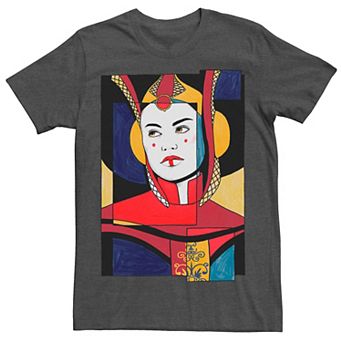 Men's Star Wars Padme Artsy Sketch Poster Tee