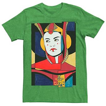 Men's Star Wars Padme Artsy Sketch Poster Tee