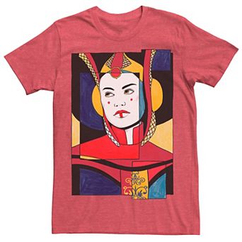 Men's Star Wars Padme Artsy Sketch Poster Tee