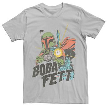 Men's Star Wars Boba Fett Retro Portrait Tee